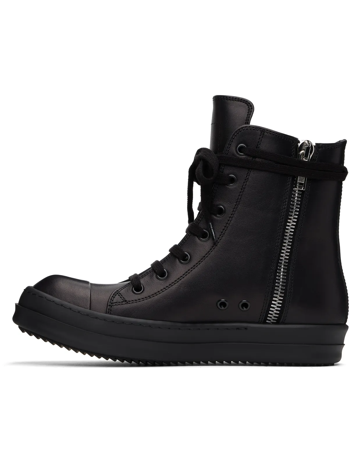 Rick Owens Hollywood レザースニーカー - 画像3