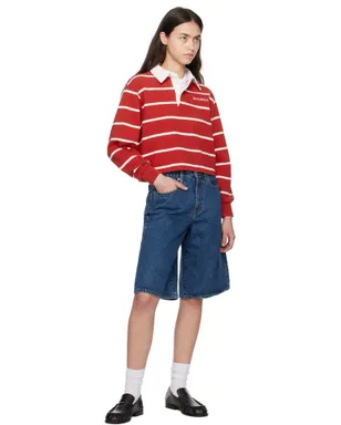 SLVRLAKE Baggy Grace デニムショートパンツ - サムネイル4