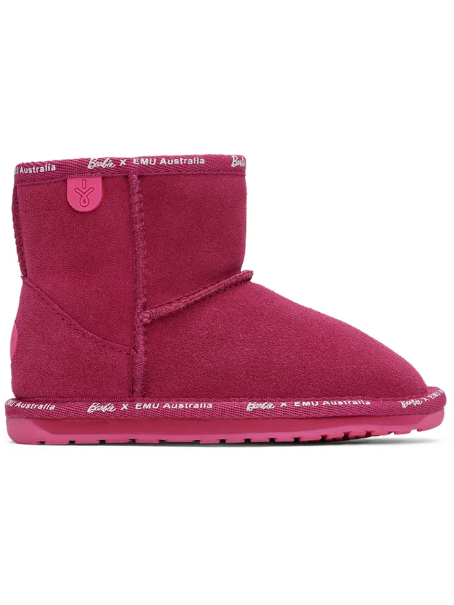 EMU Australia EMU Australia キッズ｜ Barbieコレクション ピンク Wallaby Mini ブーツの商品画像
