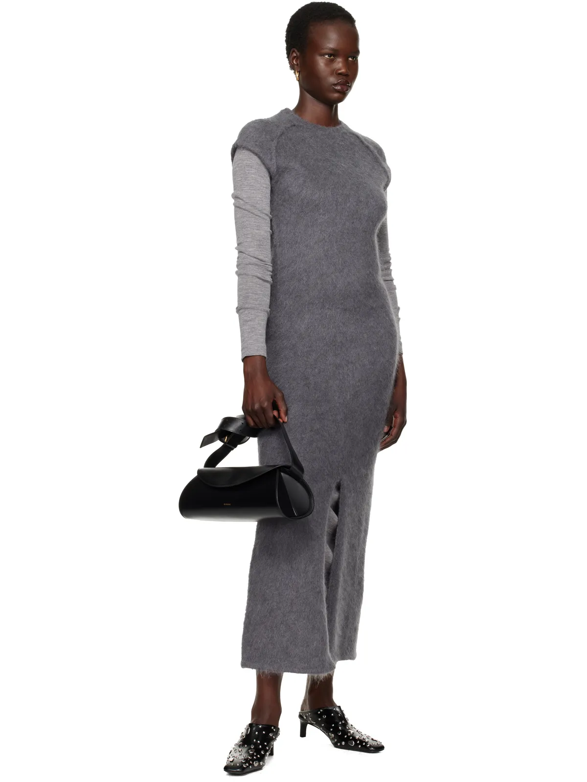 Jil Sander グランデ Cannolo バッグ - 画像4