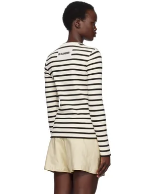 Jil Sander ロゴラベル Tシャツ - サムネイル3