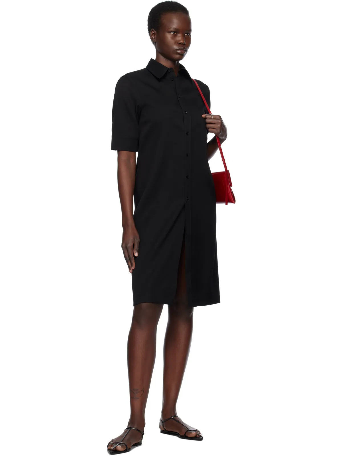 Jil Sander ポインテッドトゥ サンダル - 画像5