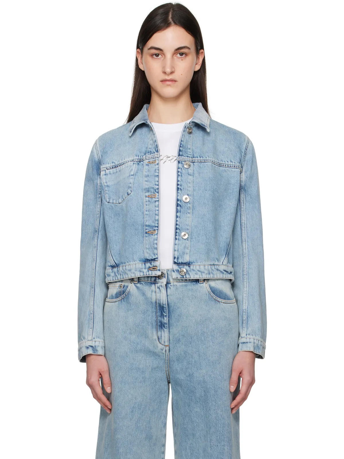 Lanvin ショート デニムジャケット - 画像1