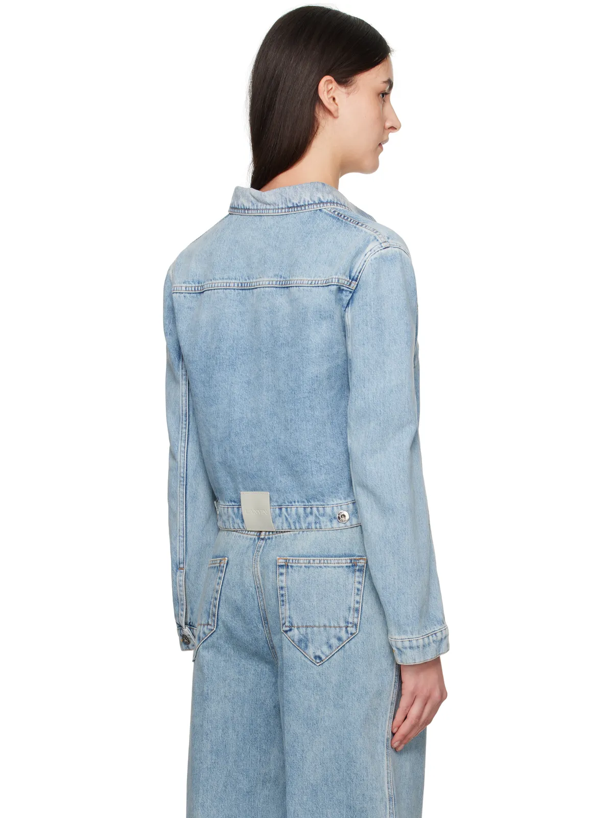 Lanvin ショート デニムジャケット - 画像3