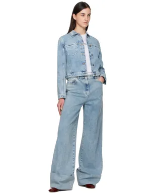 Lanvin ショート デニムジャケット - サムネイル4