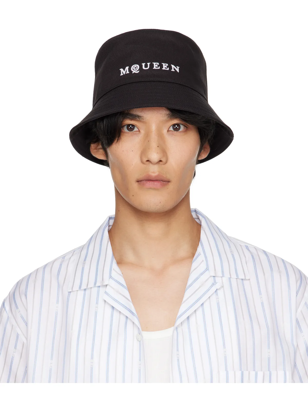 McQueen ロゴ バケットハット - 画像1