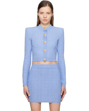 BALMAIN PB Labyrinth ニットカーディガン - サムネイル1