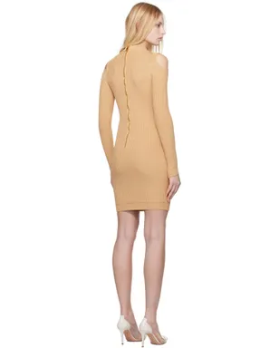 BALMAIN Shoulder Cut ニット ミニワンピース - サムネイル3
