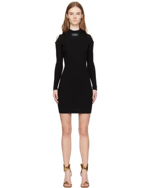 BALMAIN Shoulder Cut ミニワンピース - サムネイル1