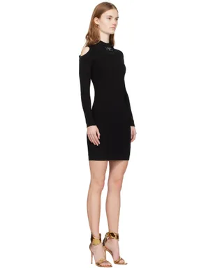 BALMAIN Shoulder Cut ミニワンピース - サムネイル2