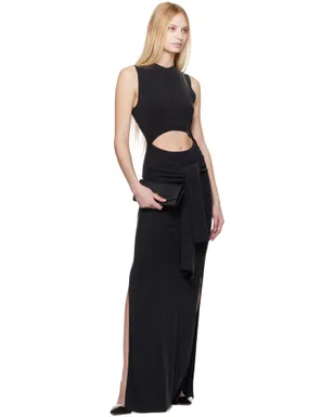 BALMAIN ノット カットアウト マキシドレス - サムネイル4
