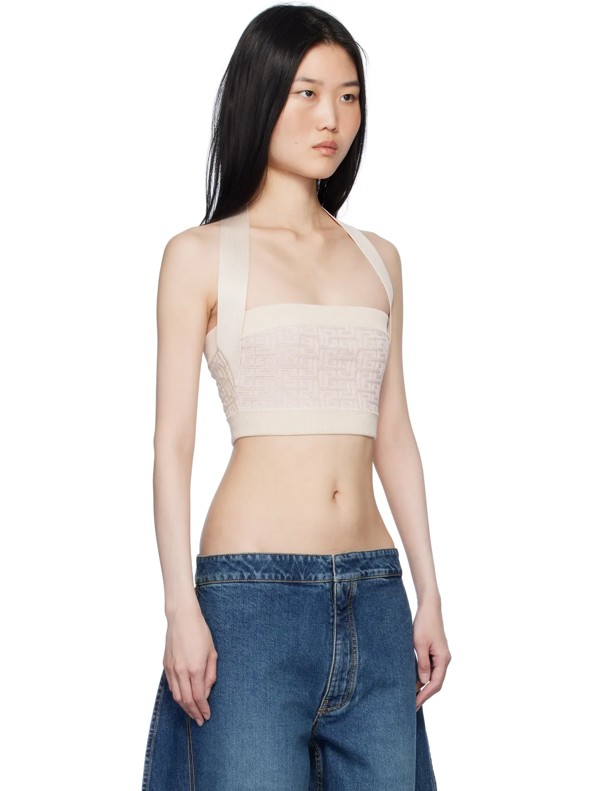 BALMAIN PB Labyrinth モノグラム トップス - 画像2