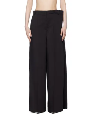 Pushbutton Side Folded ワイドパンツ - サムネイル1