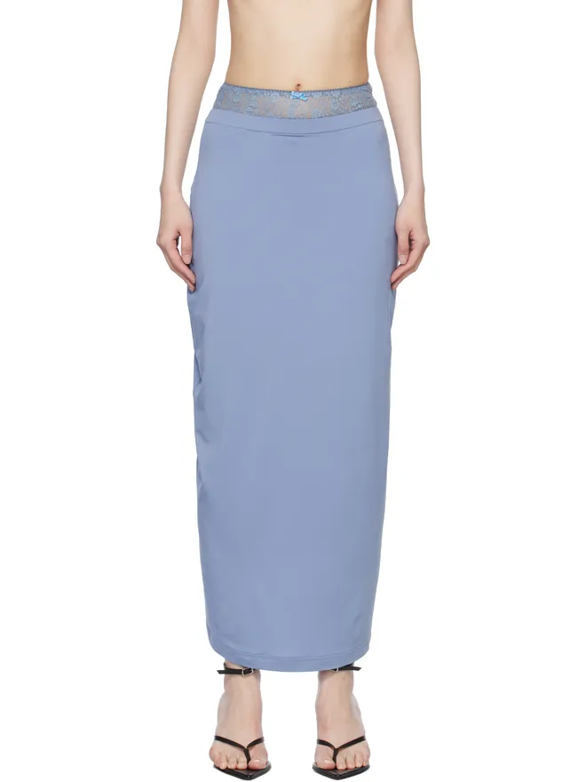 Pushbutton Pushbutton レース レイヤード マキシスカートの商品画像