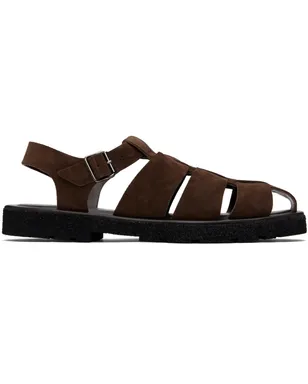 Paul Smith Sandoval スエード フィッシャーマン サンダル - サムネイル1