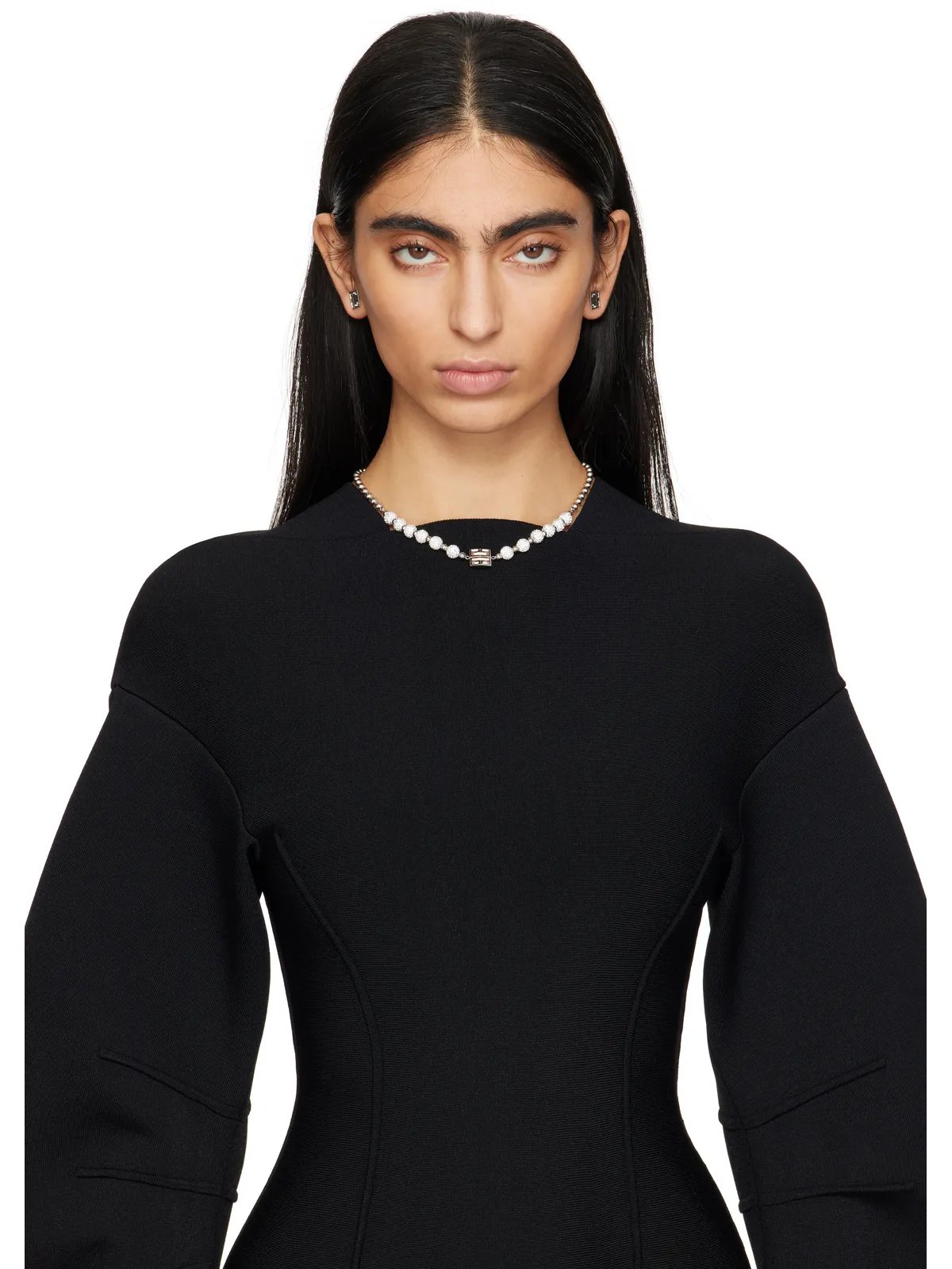 Givenchy シルバー 4G ピアス - 画像3