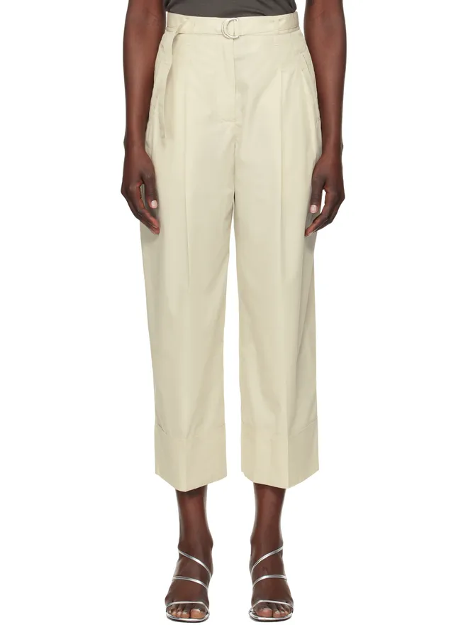 3.1 Phillip Lim 3.1 Phillip Lim ツータック クロップド ワイドパンツの商品画像
