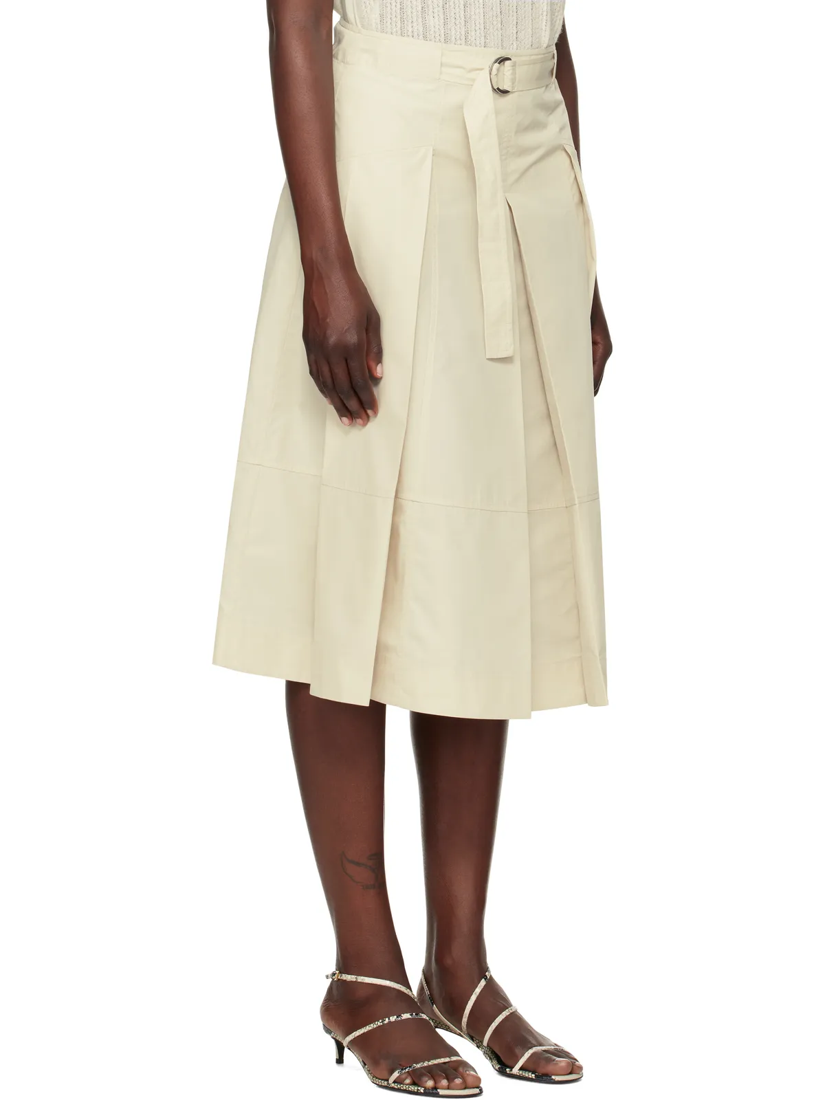 3.1 Phillip Lim ユーティリティ ポプリン ミディアムスカート - 画像2