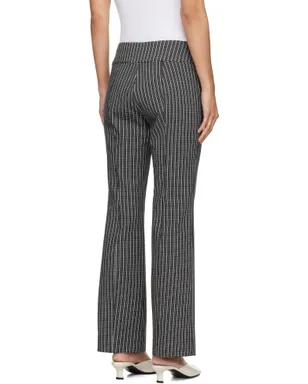 Proenza Schouler Proenza Schouler White Labelコレクション ブラック＆ホワイト Isadora トラウザーズ - サムネイル3