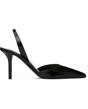 Proenza Schouler ブラック Slash スリングバックヒール - サムネイル1