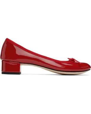 Repetto レッド Camille バレエヒール - サムネイル1