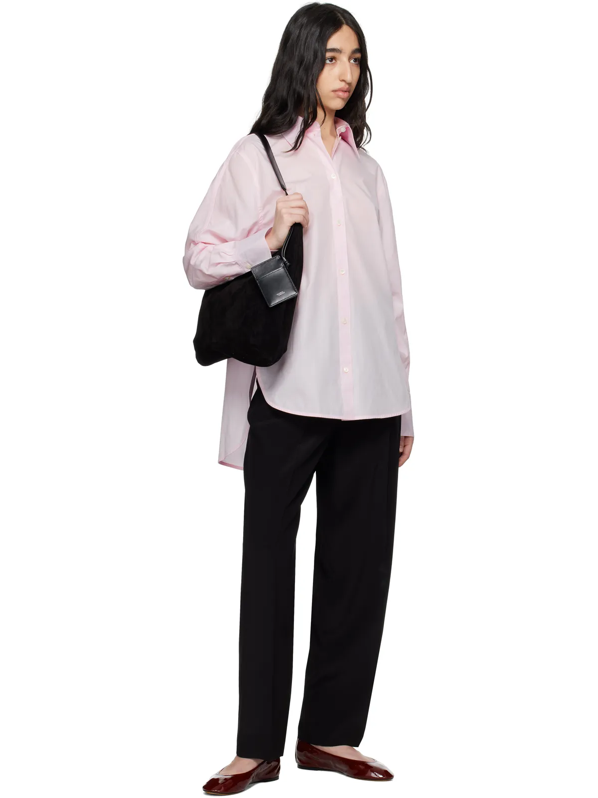 TOTEME ダブルタック ストレートパンツ - 画像4