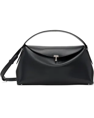 TOTEME T-Lock レザー トップハンドル バッグ - サムネイル1