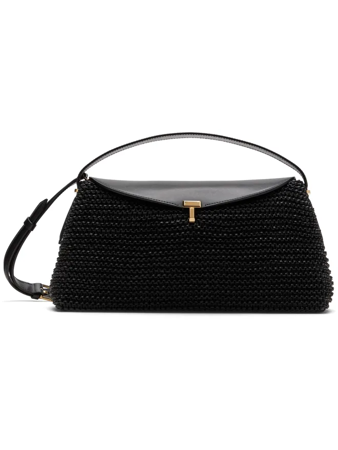 TOTEME TOTEME T-Lock Woven-Leather バッグの商品画像