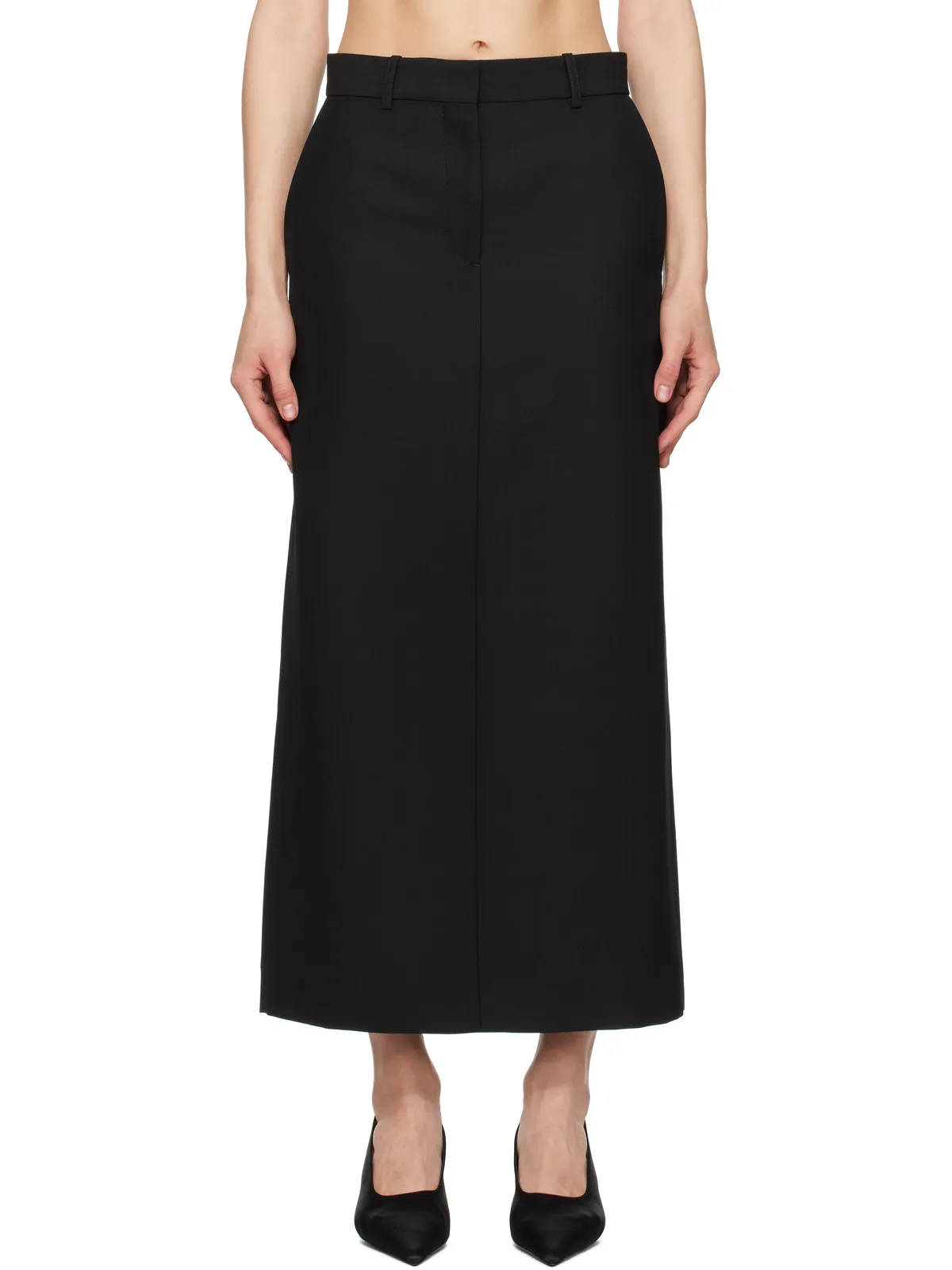 TOTEME ローウエスト ストレート マキシスカート - 画像1