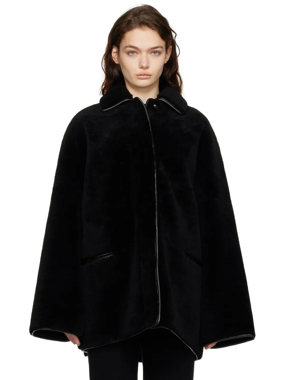 TOTEME Teddy Overshirt シアリングジャケット - 画像1