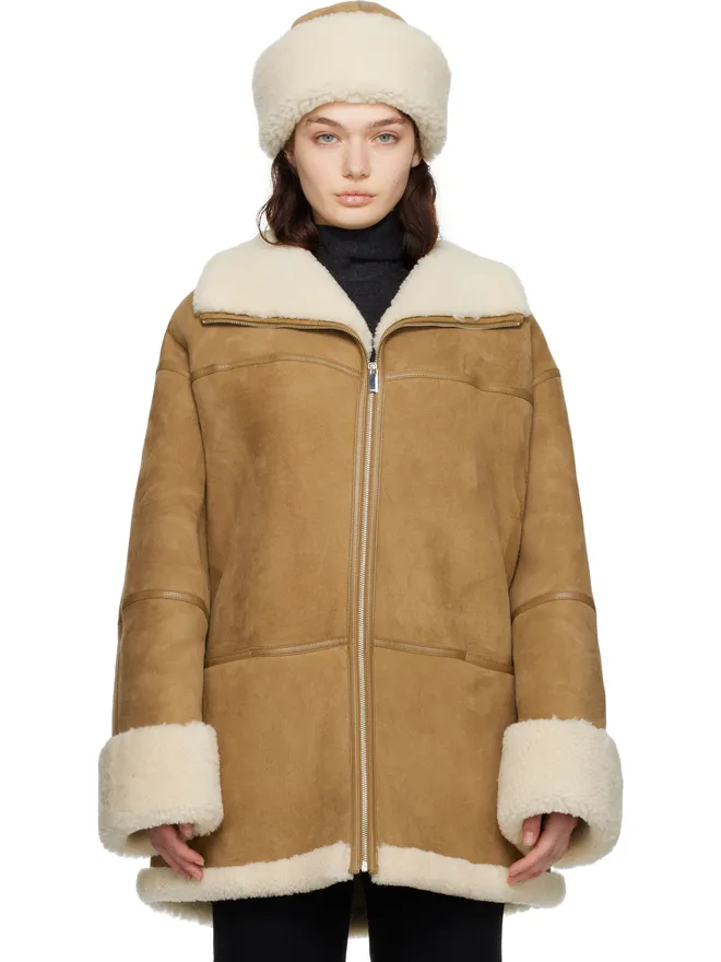 TOTEME TOTEME シグネチャ シアリングジャケットの商品画像