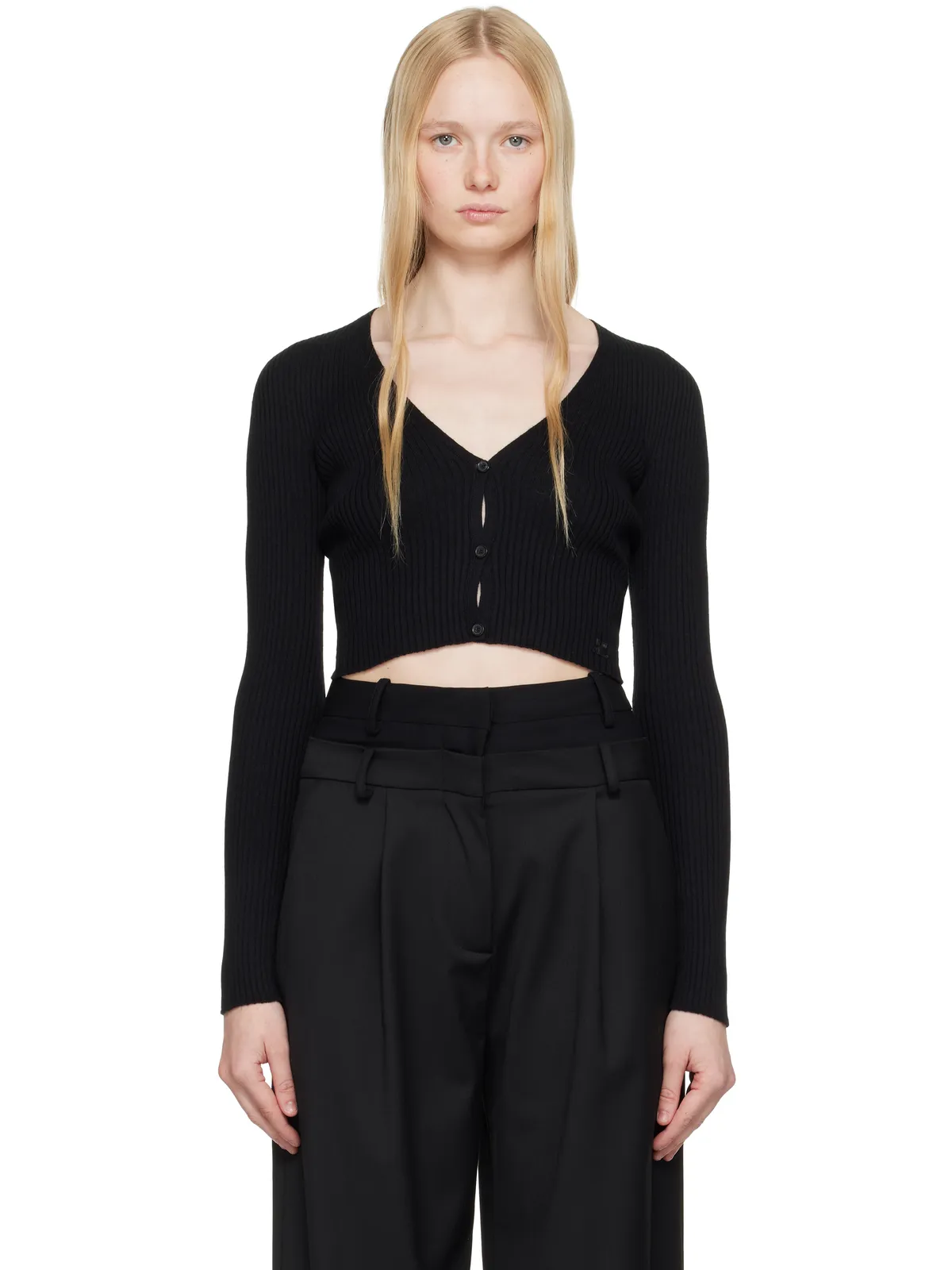 Courrèges Solar Light Rib カーディガン - 画像1