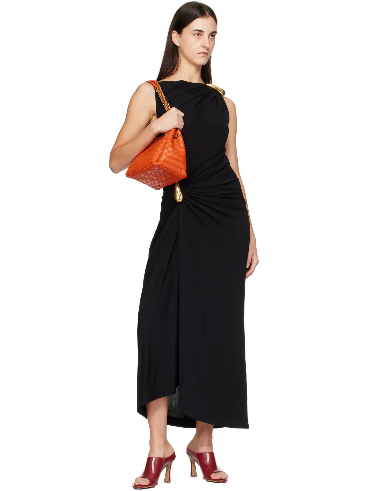 Bottega Veneta スモール Parachute チェーンバッグ - 画像4