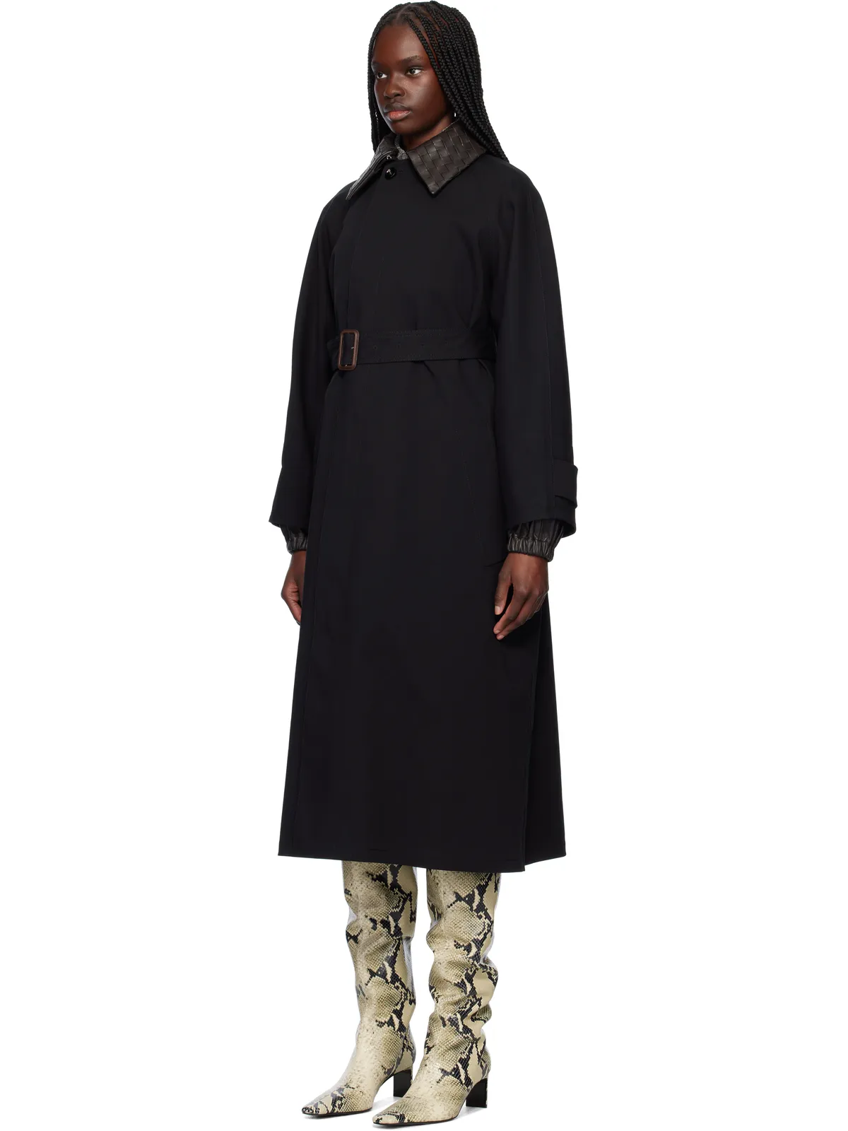 Bottega Veneta コットン トレンチコート - 画像4