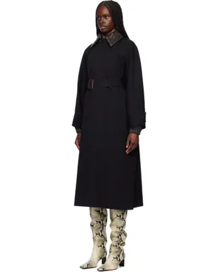 Bottega Veneta コットン トレンチコート - サムネイル4