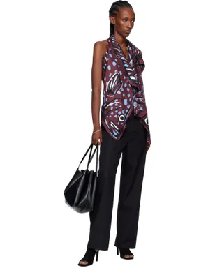 Bottega Veneta シルクツイル プリント トップス - サムネイル4
