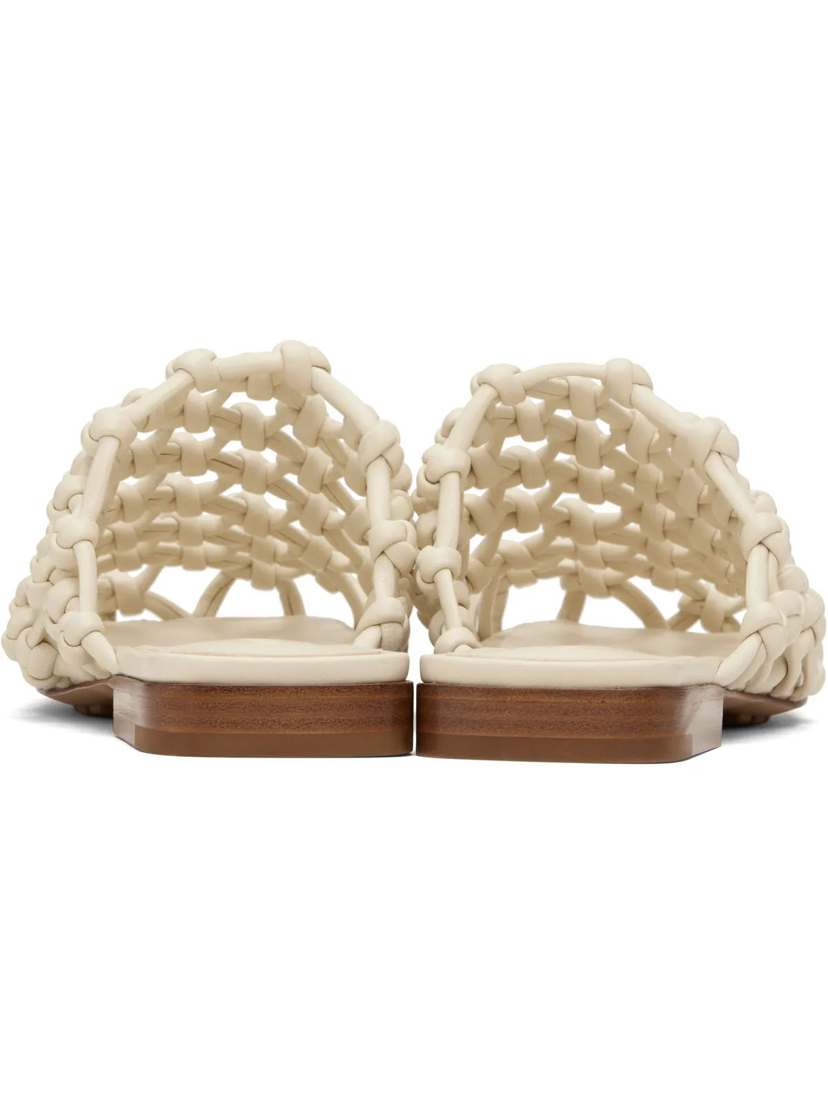 Bottega Veneta Supple ラムスキン フラットサンダル - 画像2