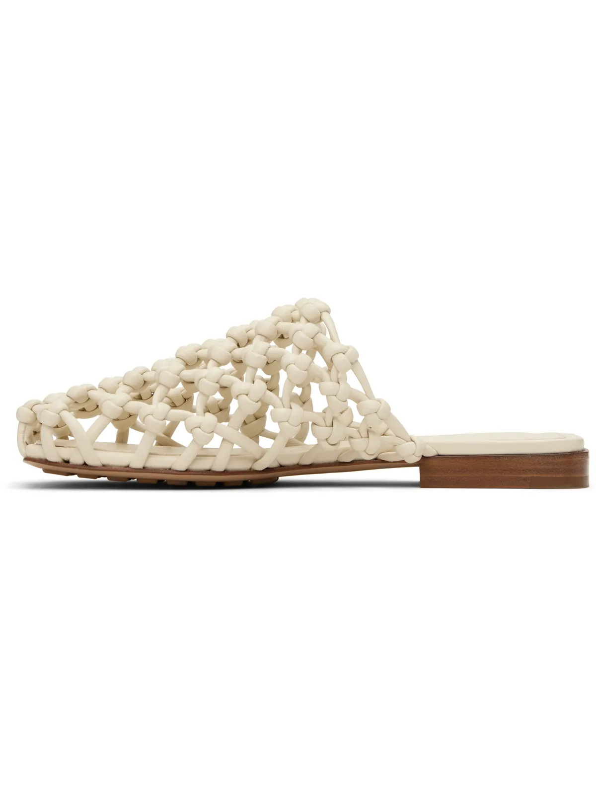 Bottega Veneta Supple ラムスキン フラットサンダル - 画像3