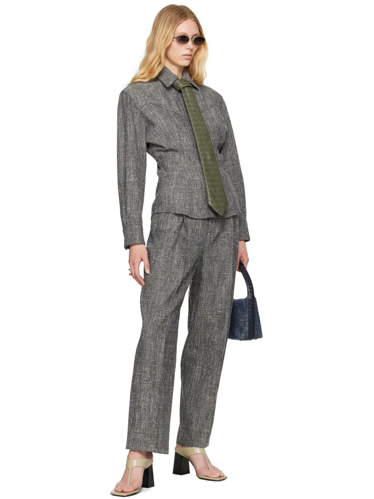 Bottega Veneta Marella トングヒール サンダル - 画像5