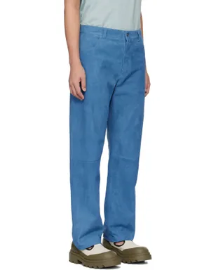 Bottega Veneta エンボス コーデュロイ スエード トラウザーズ - サムネイル2