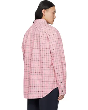 Bottega Veneta プリントレザー シャツ - サムネイル3