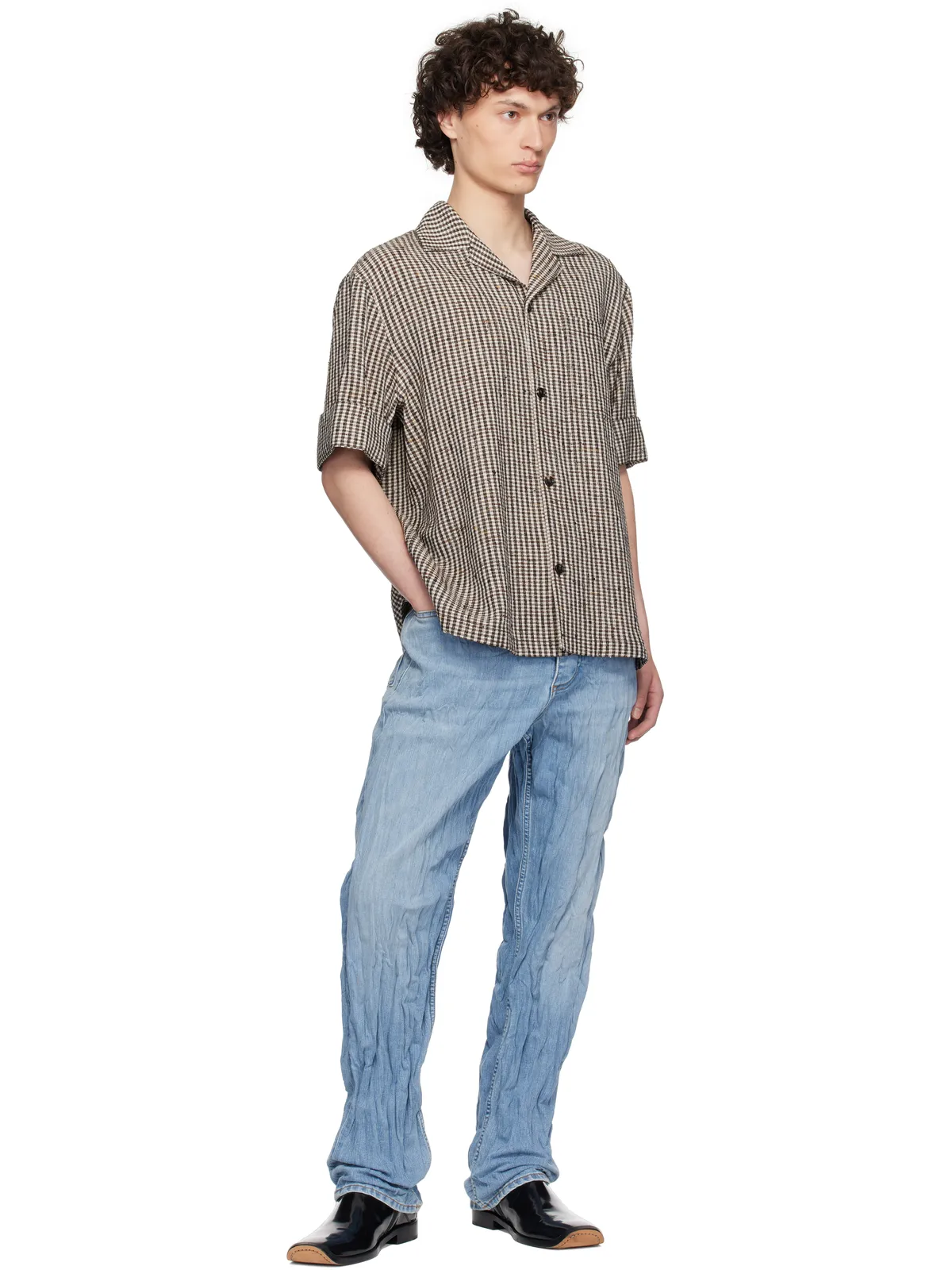 Bottega Veneta Crushed ジーンズ - 画像4