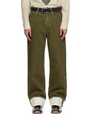 Bottega Veneta Colored Turned Up ジーンズ - サムネイル1