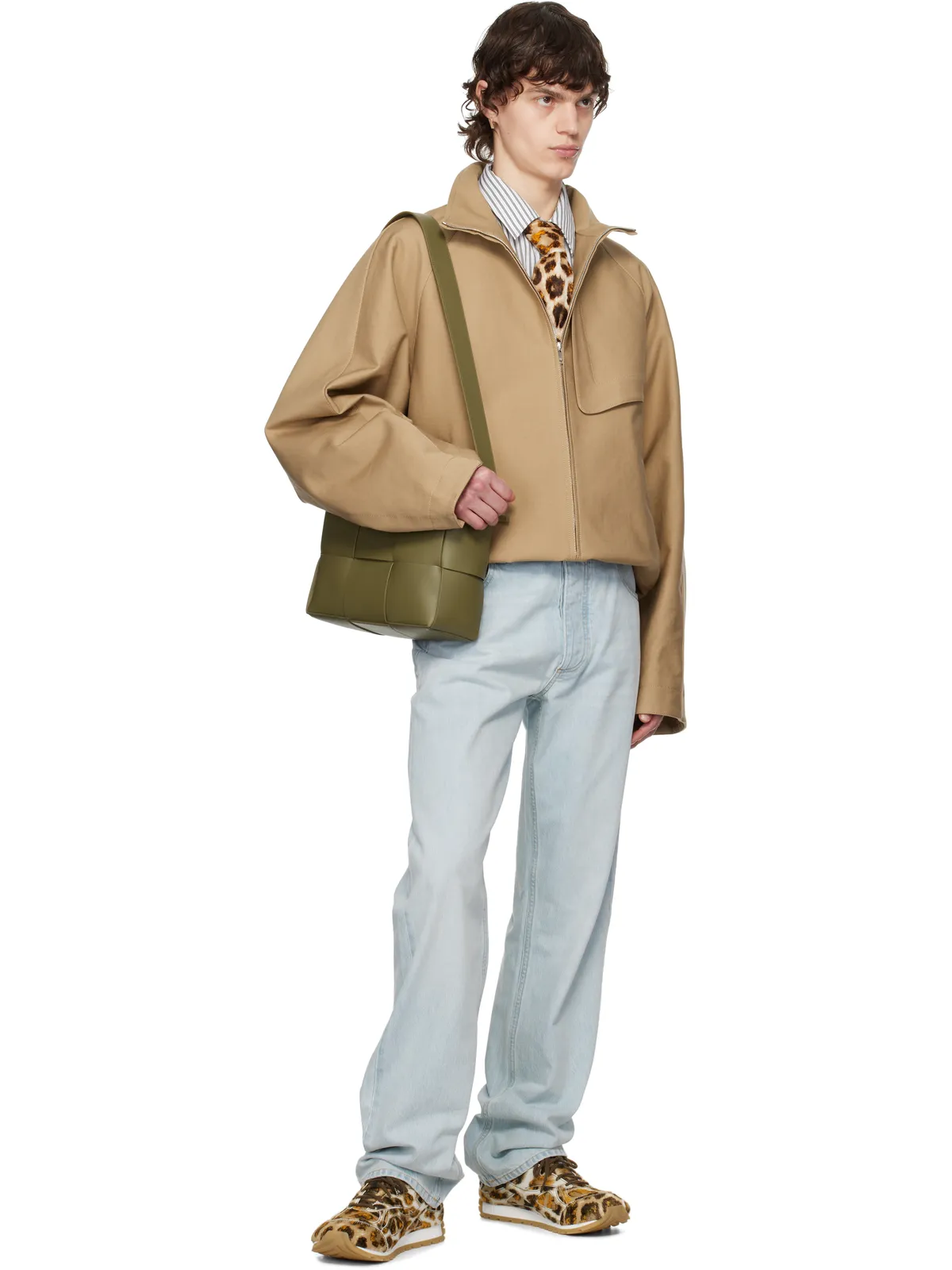 Bottega Veneta エクストラブリーチ ストレートジーンズ - 画像4