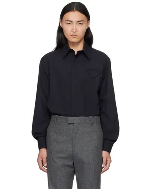Bottega Veneta ファインウール シャツ - サムネイル1