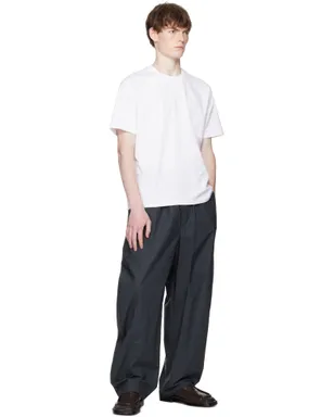 Bottega Veneta Resinated Cotton トラウザーズ - サムネイル4