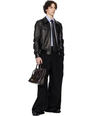 Bottega Veneta スムースラムスキン ネクタイ - サムネイル3