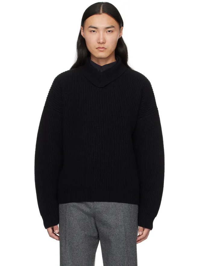 Bottega Veneta Bottega Veneta ウール＆カシミヤ リブタートルネックの商品画像