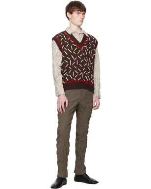 Bottega Veneta Matches コットン ジャカード ベスト - サムネイル4