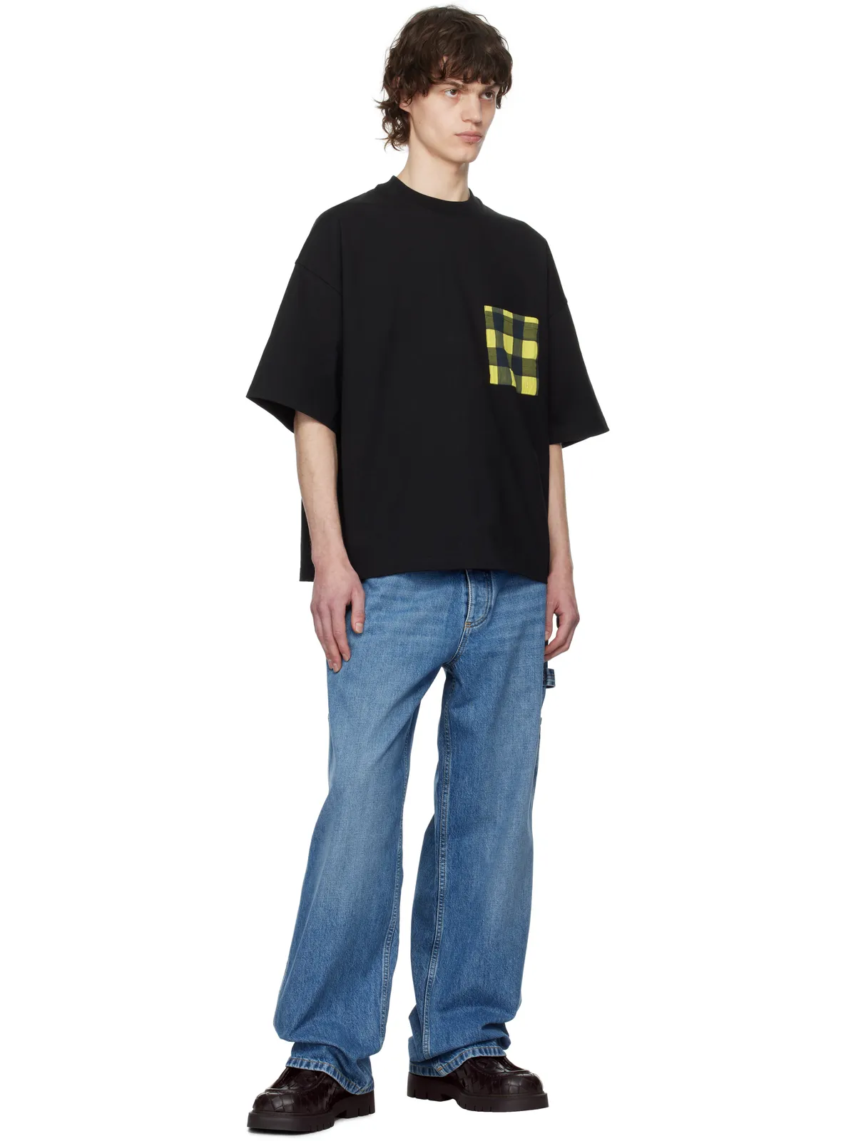 Bottega Veneta ソフトコットン ジャージ Tシャツ - 画像4